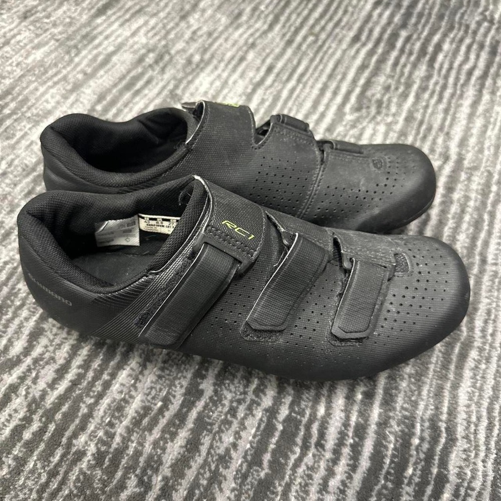 Shimano SH-RC100 Men Road Cycling Shoes Black EU 43 US 9 SH-RC100M
